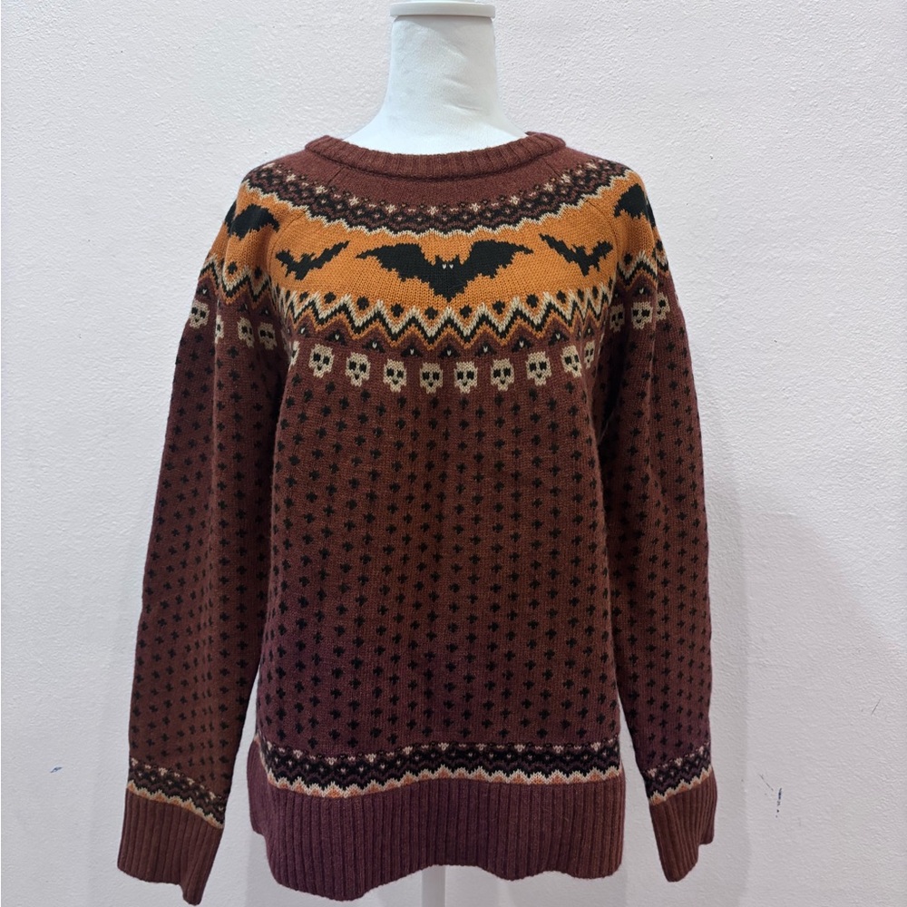 Kiel James Patrick Spooky Bats Halloween Sweater